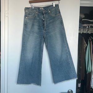 Citizens of humanity, Emma, high-rise, wide leg crop